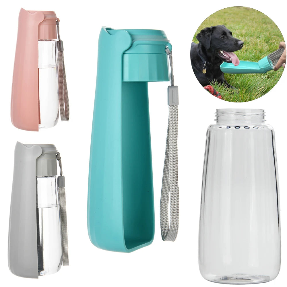 Pup-on-the-go water bottle